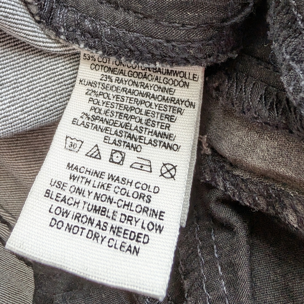 🌼B2G1🌼 Free People Gray Straight Jeans - Picture 5 of 7